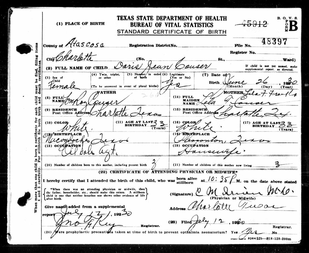 What is the full life story of Doris Couser Strait? Explore her personal journey, challenges, and notable accomplishments easily!