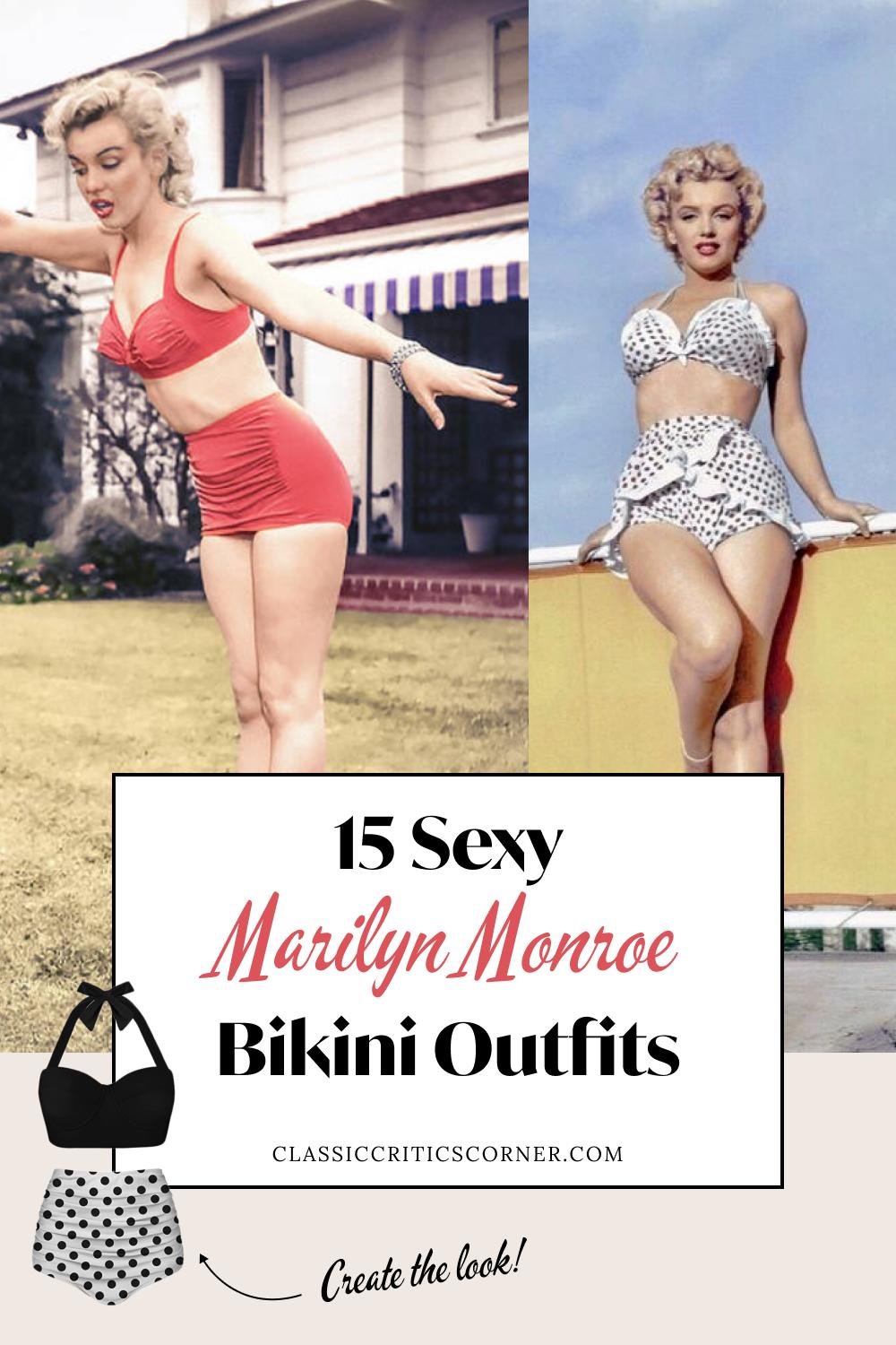 Marilyn Monroe bikini Her Style