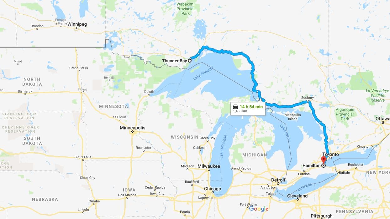 Trying to find 345 hamilton avenue thunder bay ontario? (Get easy directions and map details for your visit)